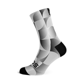 Chaussettes mi-mollet - Uni - Argent