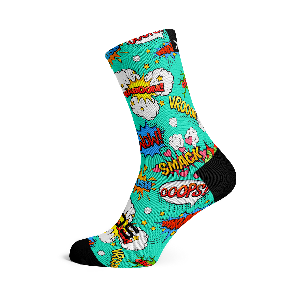 Chaussettes mi-mollet - Bande dessinée