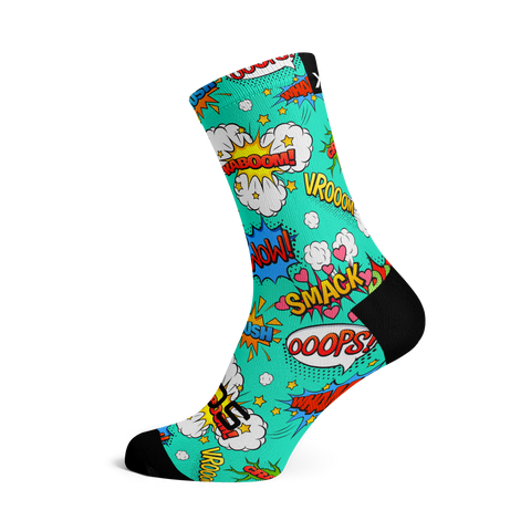 Chaussettes mi-mollet - Bande dessinée