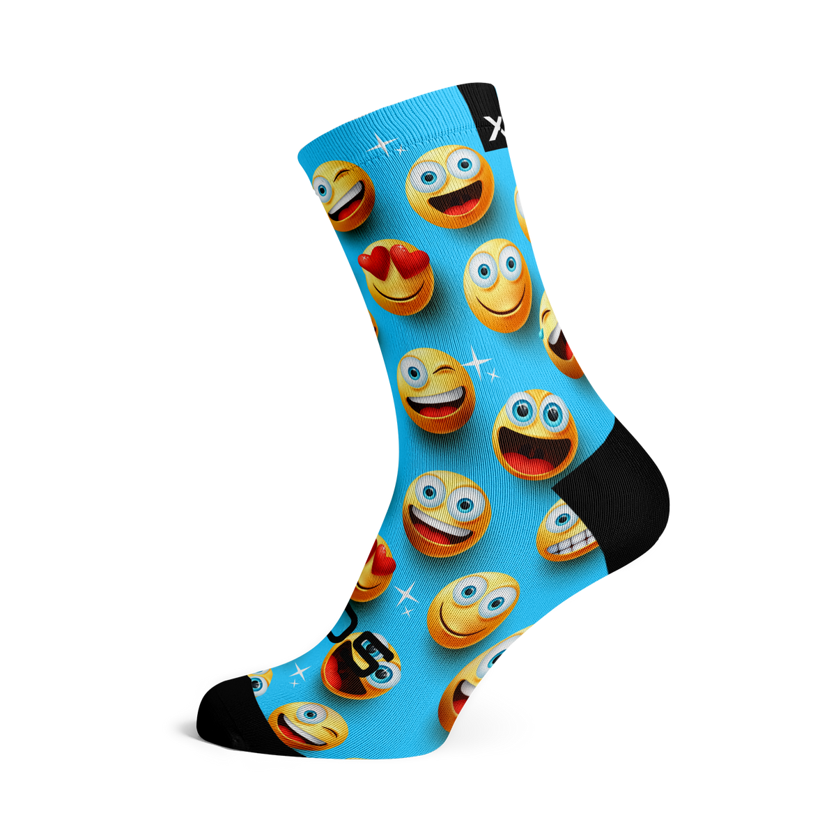 Chaussettes mi-mollet pour enfants - Émoji
