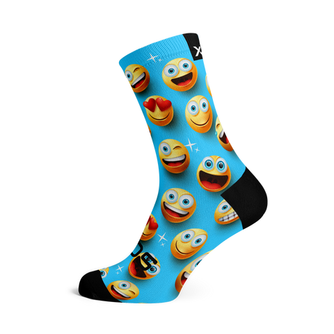 Chaussettes mi-mollet pour enfants - Émoji