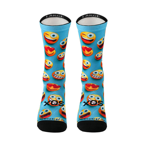 Chaussettes mi-mollet pour enfants - Émoji