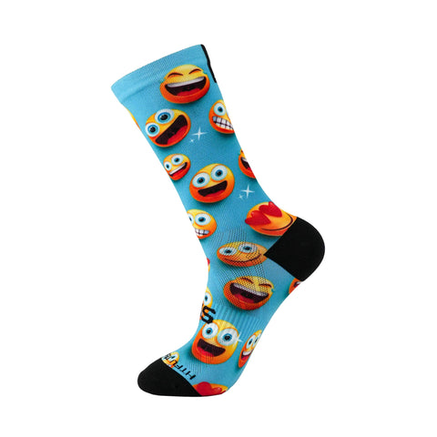 Chaussettes mi-mollet pour enfants - Émoji