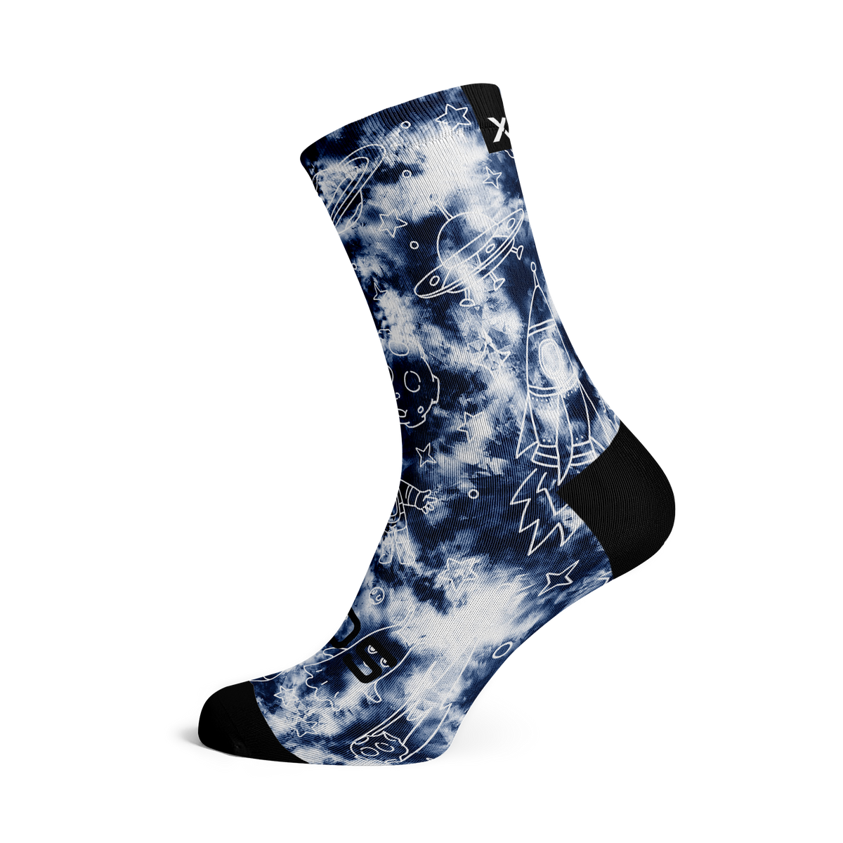 Chaussettes mi-mollet pour enfants - Galactique