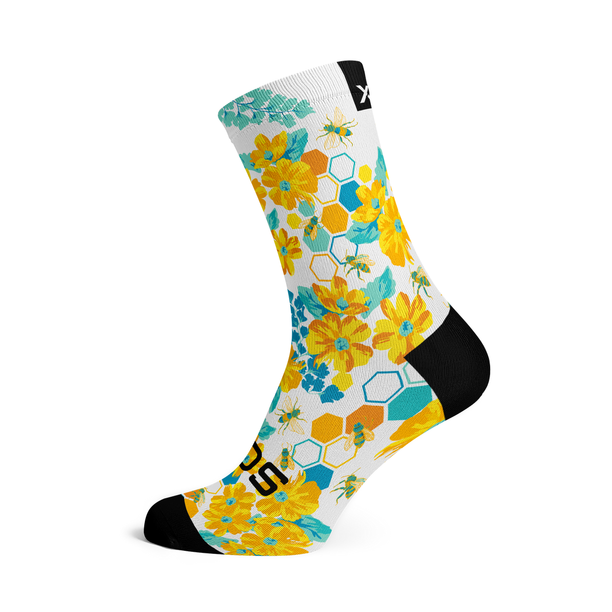 Chaussettes mi-mollet - Abeilles