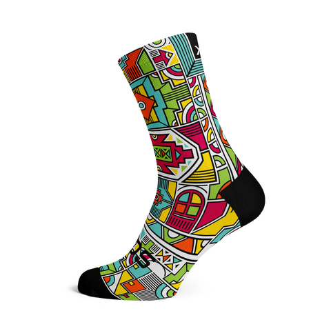 Chaussettes mi-mollet - Ndebele