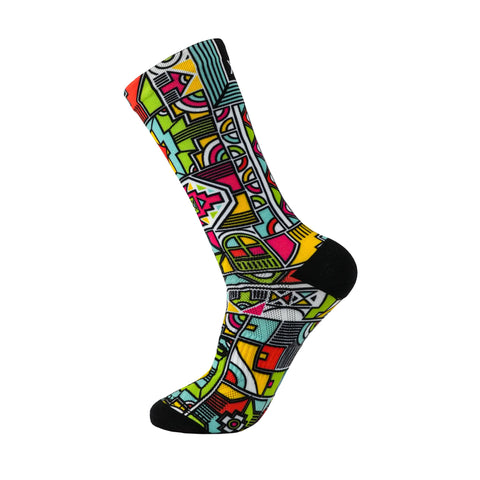Chaussettes mi-mollet - Ndebele