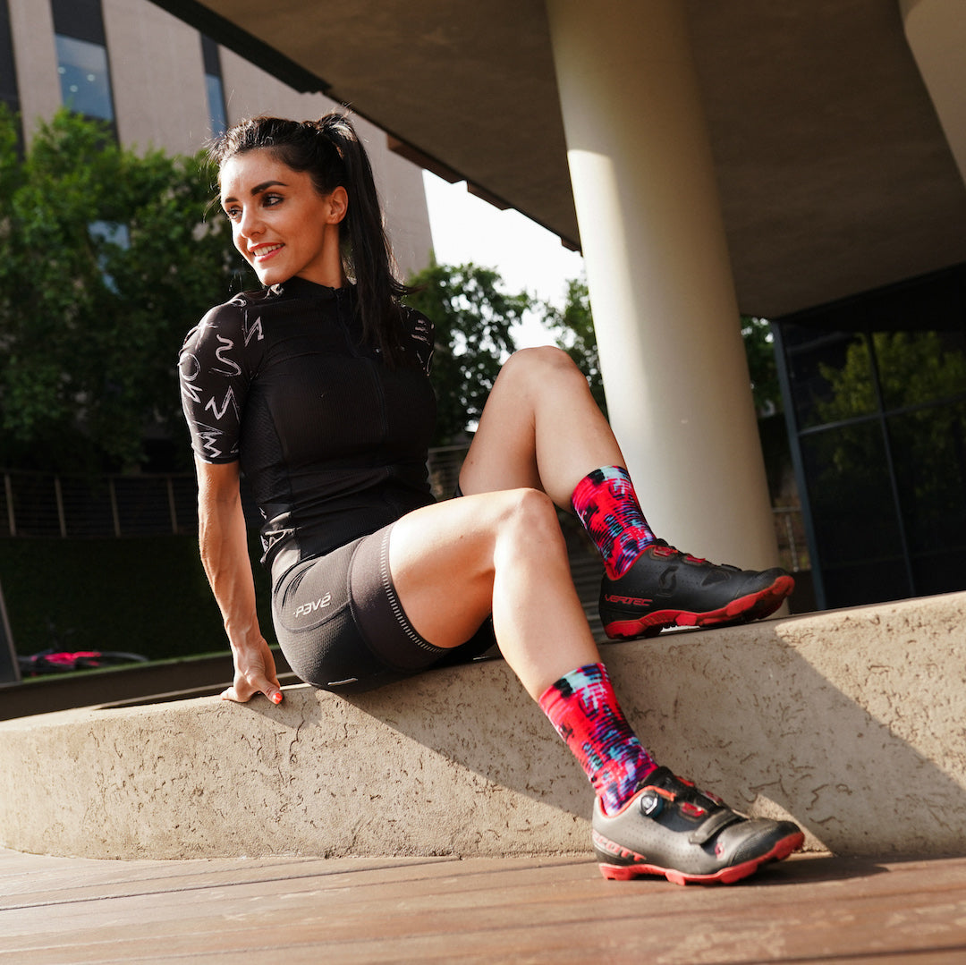 Chaussettes mi-mollet - Ondulation