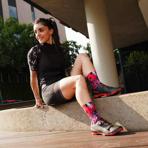 Chaussettes mi-mollet - Ondulation