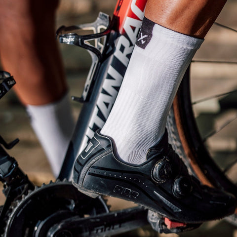 Chaussettes mi-mollet - Blanc subtil