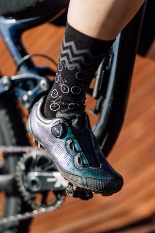 Chaussettes mi-mollet - Vélos