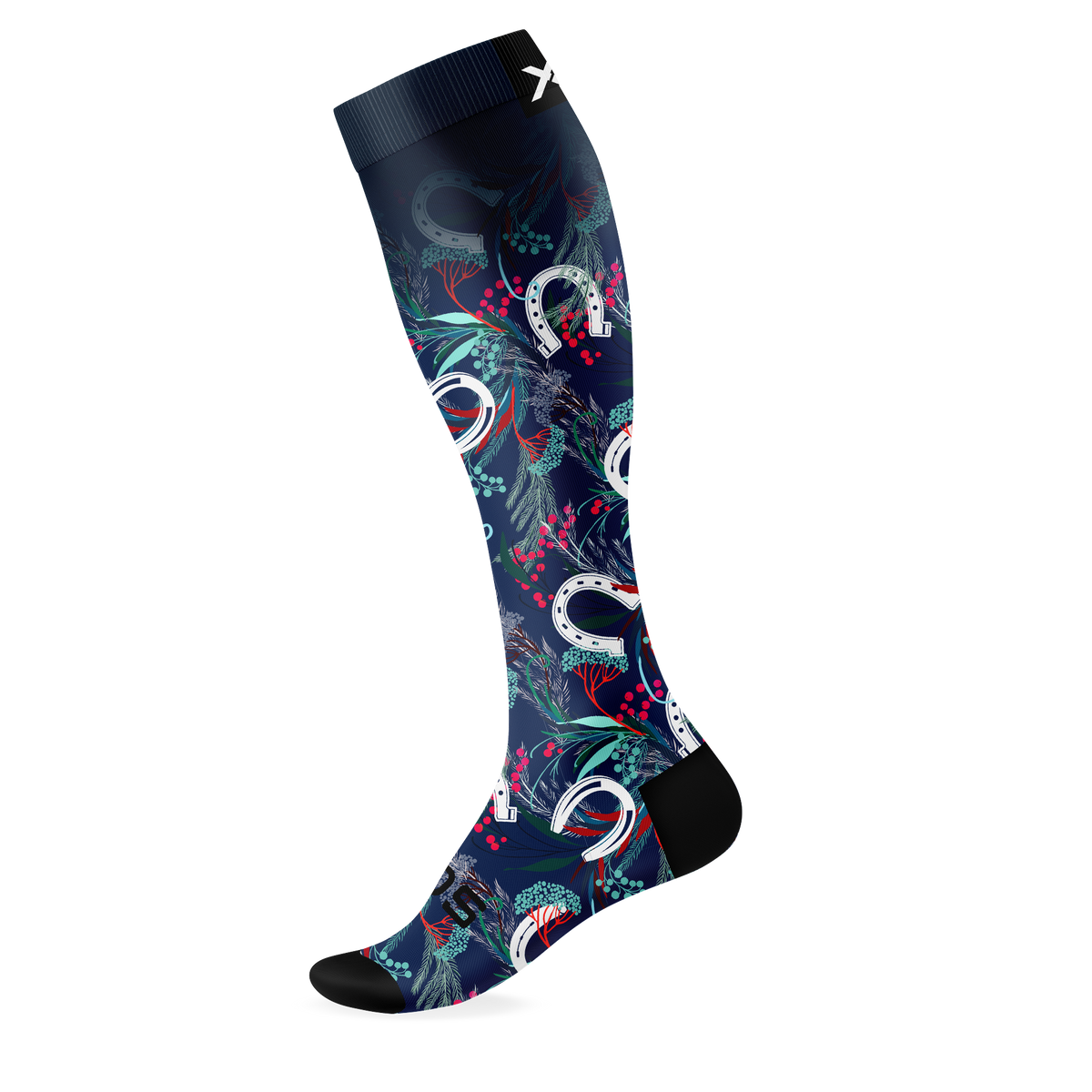 Horseshoe Knee High Socks