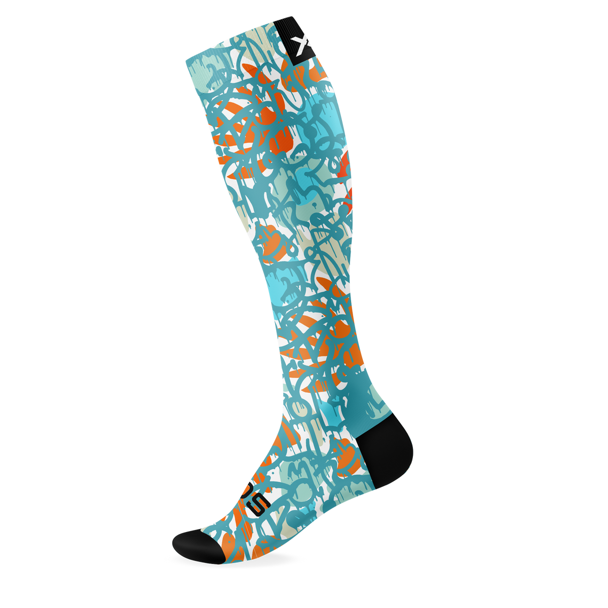 Overlay Knee High Socks