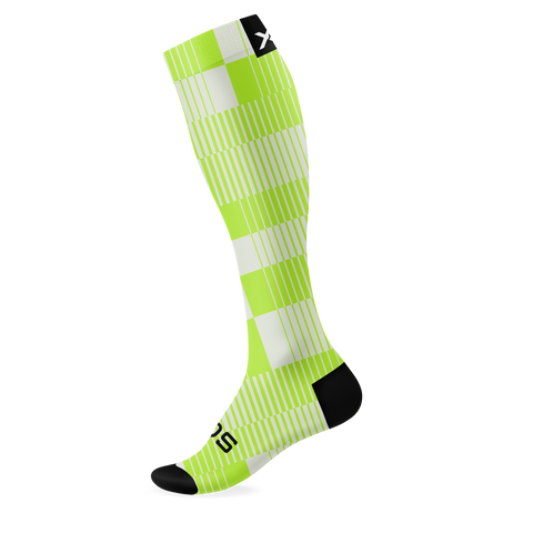 Slight Green Knee High Socks