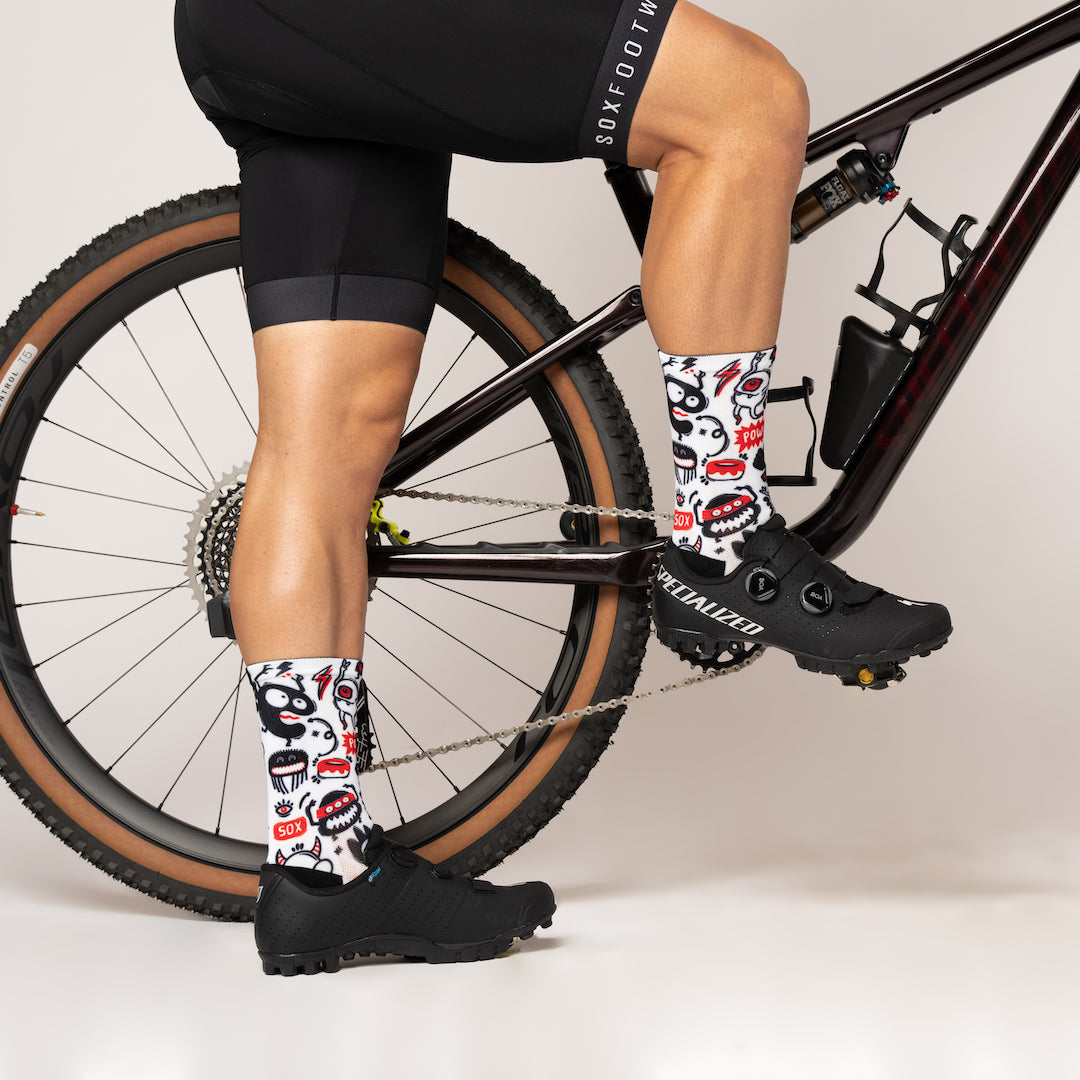 Chaussettes mi-mollet - Monstre
