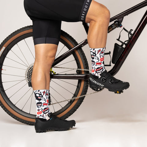 Chaussettes mi-mollet - Monstre