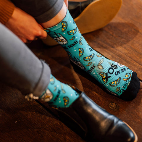 Chaussettes mi-mollet - Gin