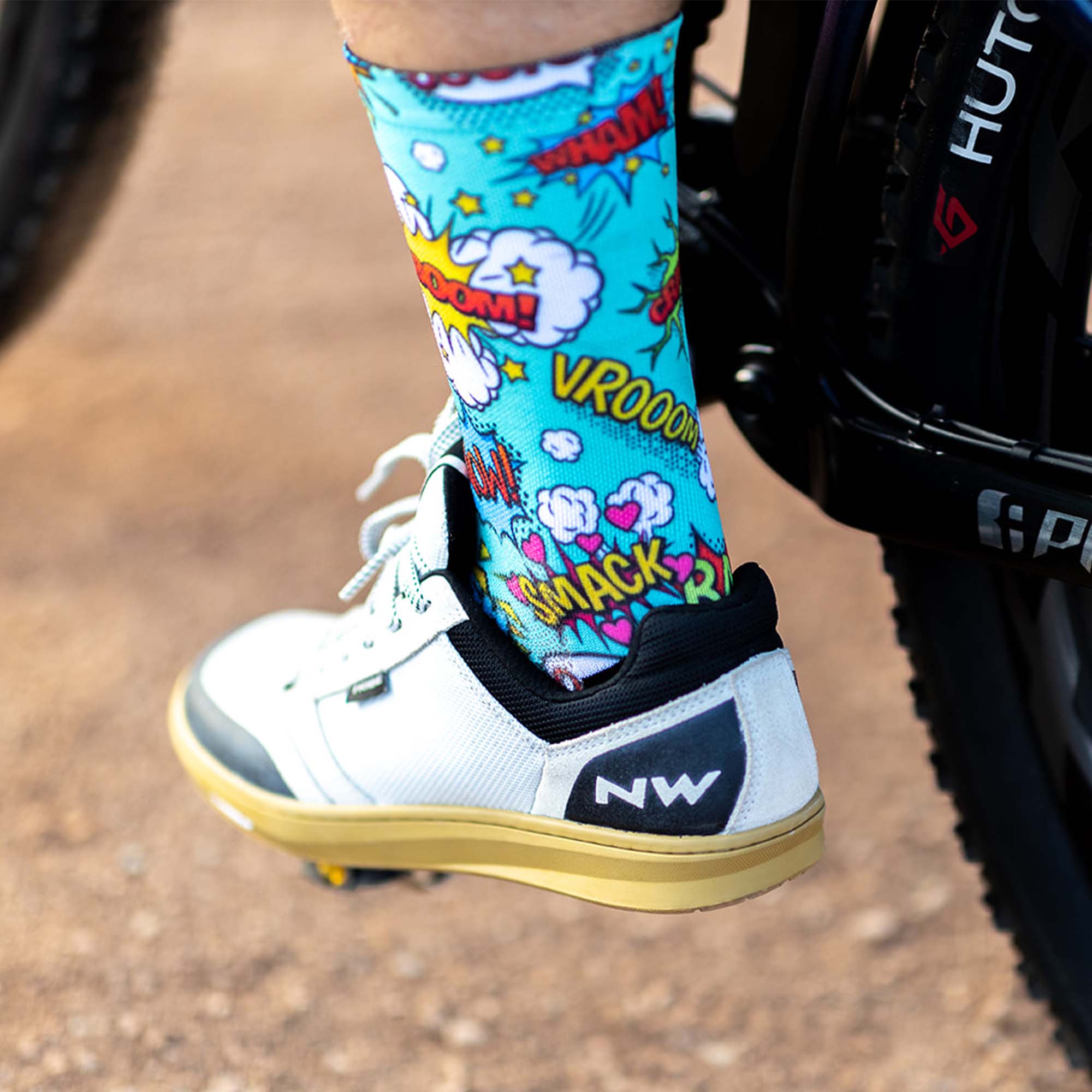 Chaussettes mi-mollet - Bande dessinée
