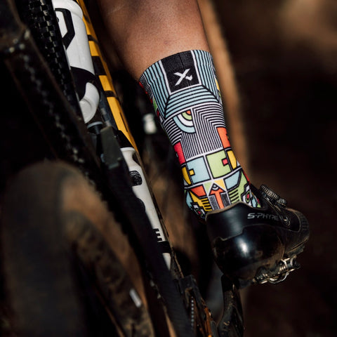 Chaussettes mi-mollet - Ndebele