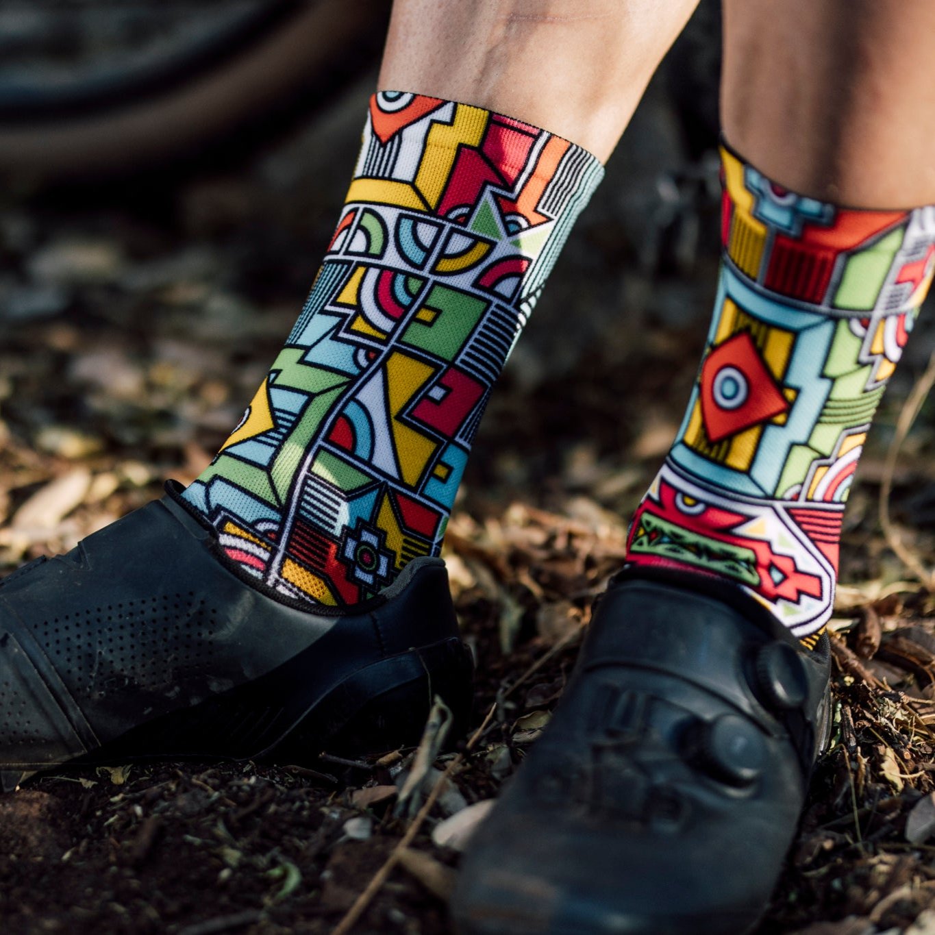 Chaussettes mi-mollet - Ndebele
