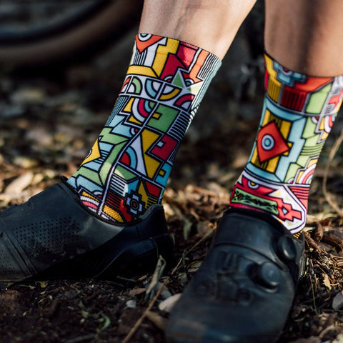 Chaussettes mi-mollet - Ndebele