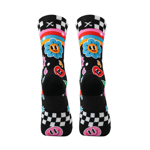 Chaussettes mi-mollet - Autocollant