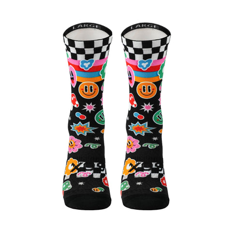 Chaussettes mi-mollet - Autocollant