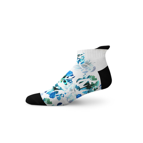 Blues White Tab Socks